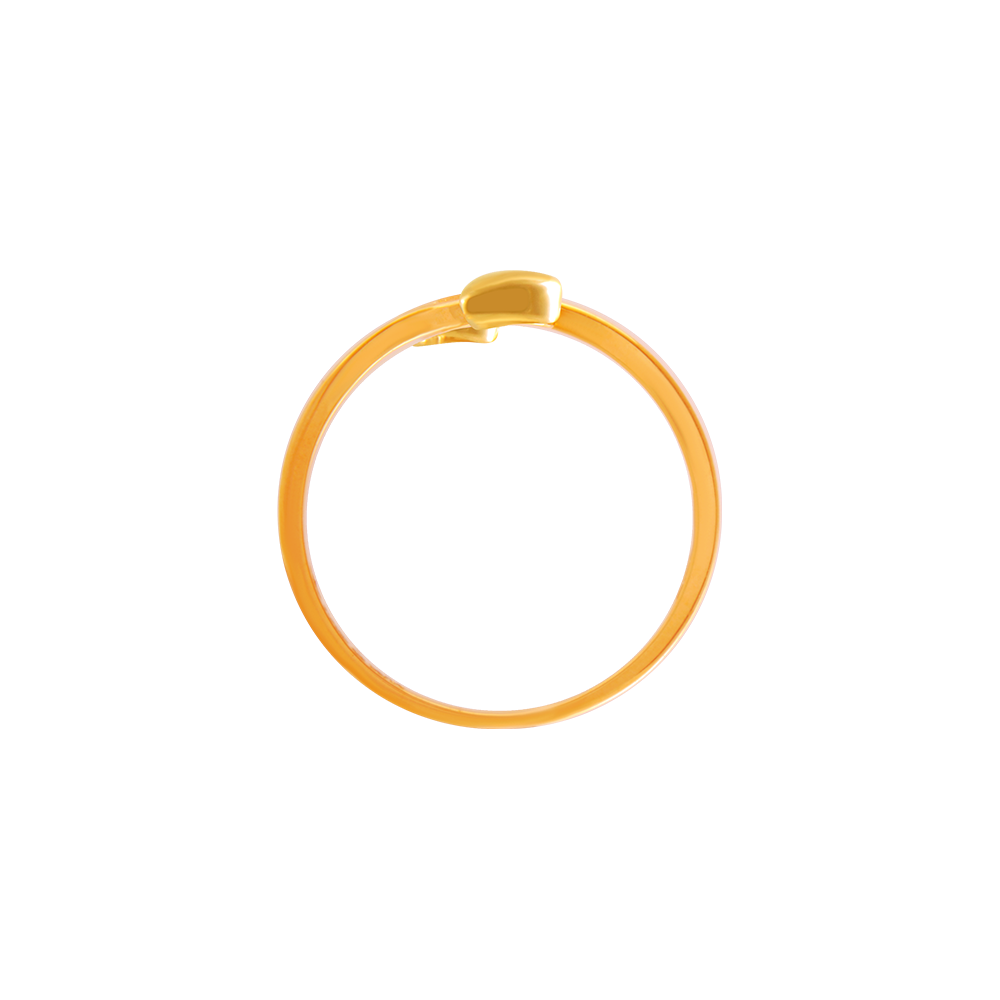18K (750) Yellow Gold and Diamond Ring for Women