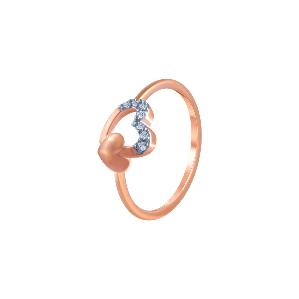 Men's Rose Gold Damascus Ring - ETRNL