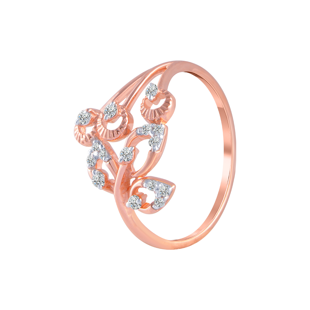 Zircon Engagement Rings for Women Rose Gold Color Wedding Rings Female  Crystals Jewelry Top Quality | Wish