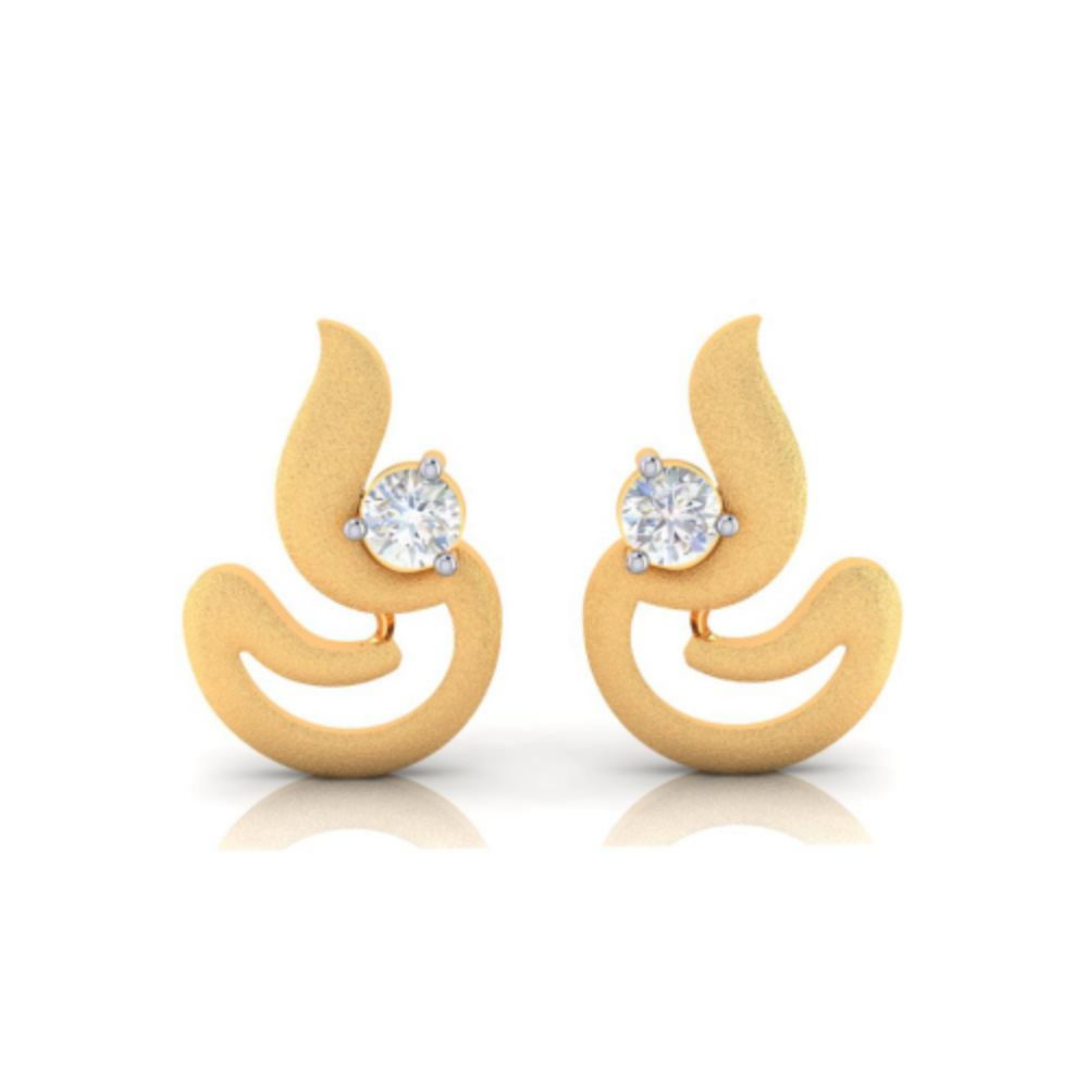 Buy Rosy Daisy Diamond Earrings Online