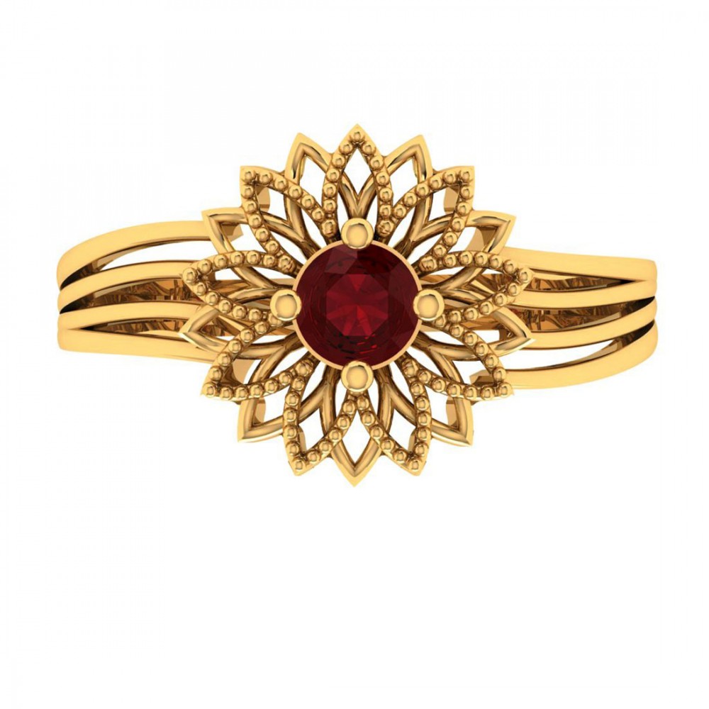 18KT (750) Yellow Gold Ring for Women