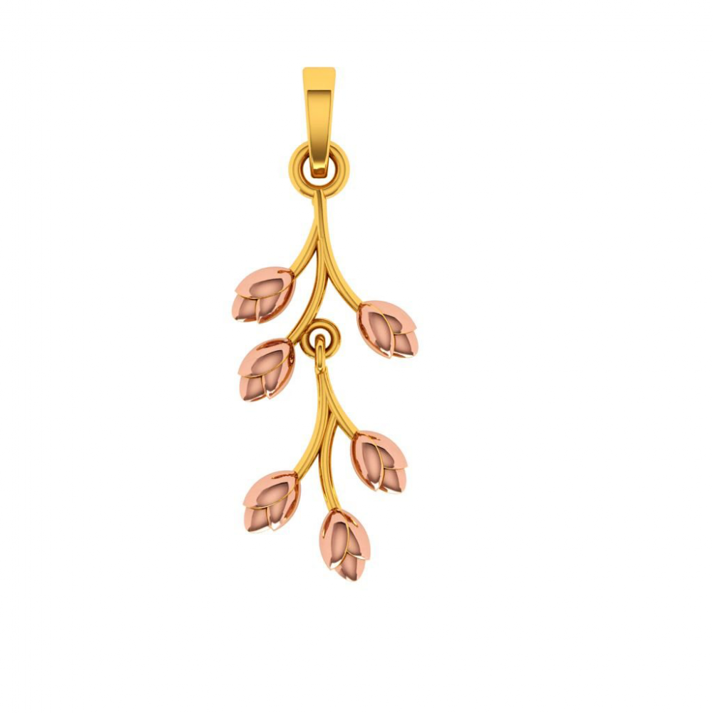 18KT (750) Yellow Gold Pendant for Woman