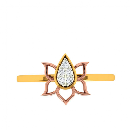 Buy Classic Floral Crescent Antique Ring | Tarinika