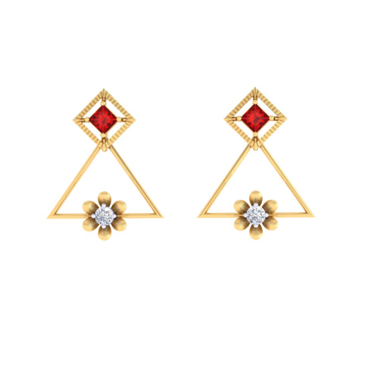 Aggregate 167+ pc chandra diamond earrings super hot