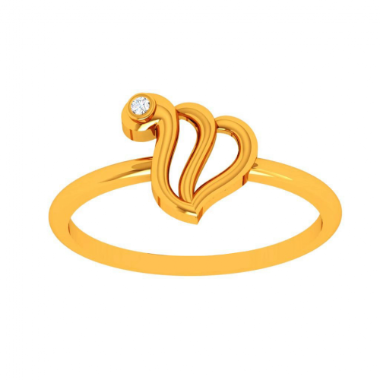 Gold Diamond Rings for Men Online | PC Chandra Jewellers