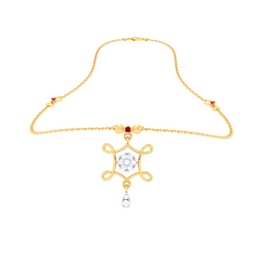 Pc chandra diamond on sale necklace collection with price