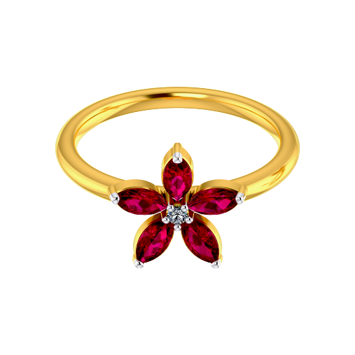 Buy Mia by Tanishq Milestone Band 18k Gold Couple Ring Online At Best Price  @ Tata CLiQ