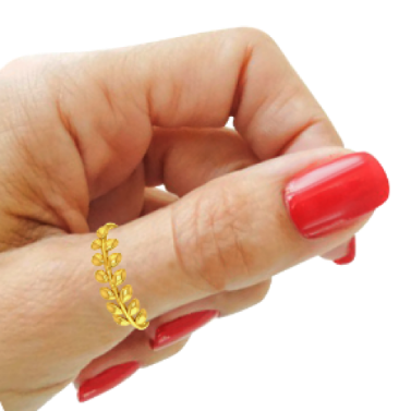 Buy Gold Thumb Rings for Women Online from India's Luxury Designers 2024