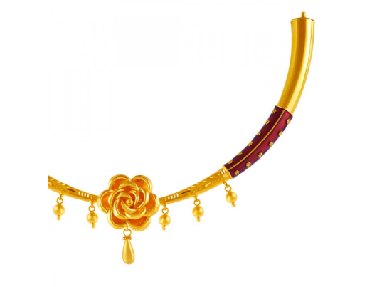 Gold choker outlet pc chandra