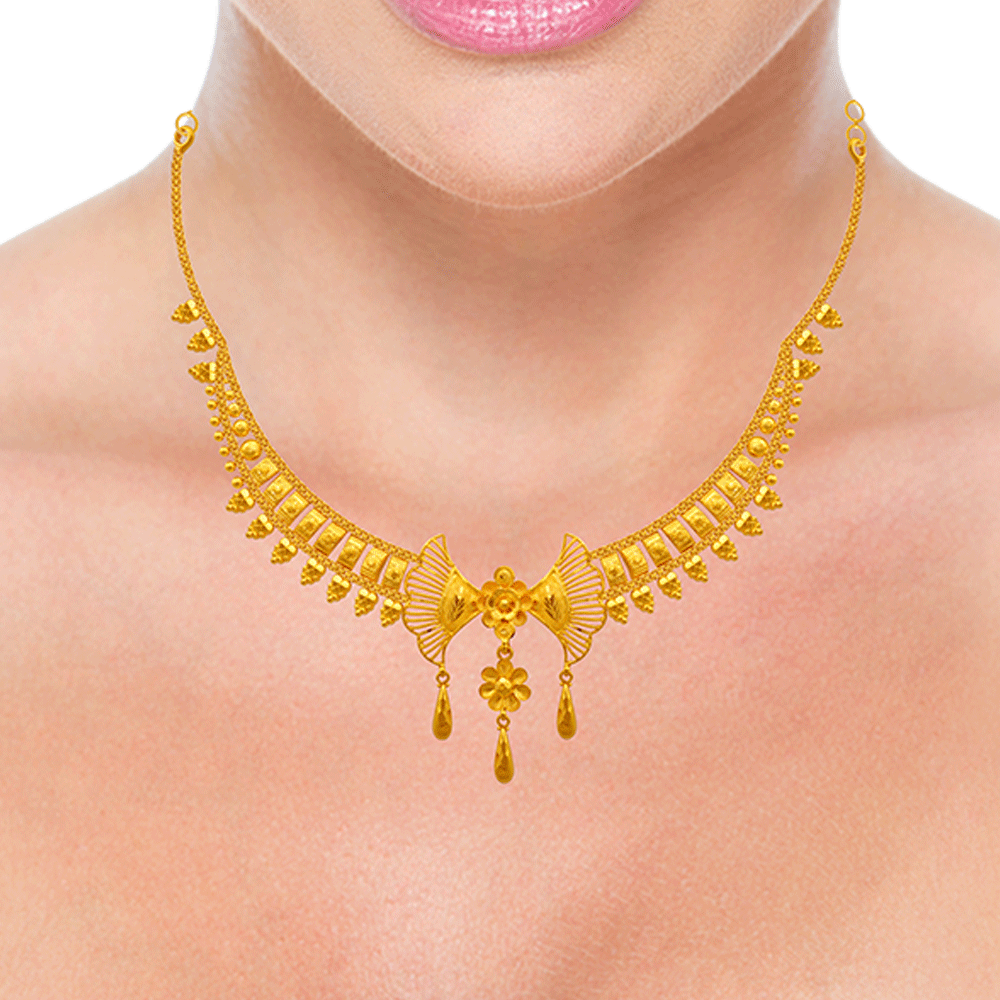 22k Yellow Gold Necklace