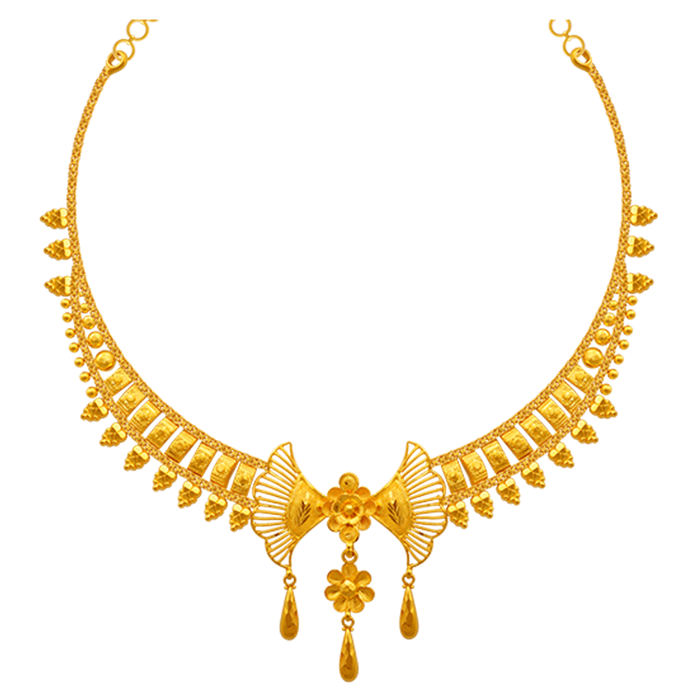 22k Yellow Gold Necklace