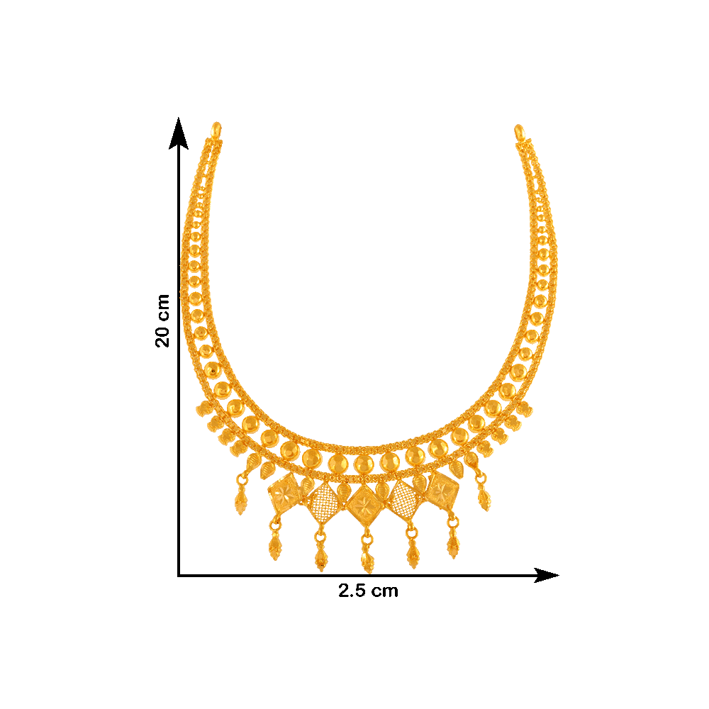 Pc chandra gold on sale necklace with price