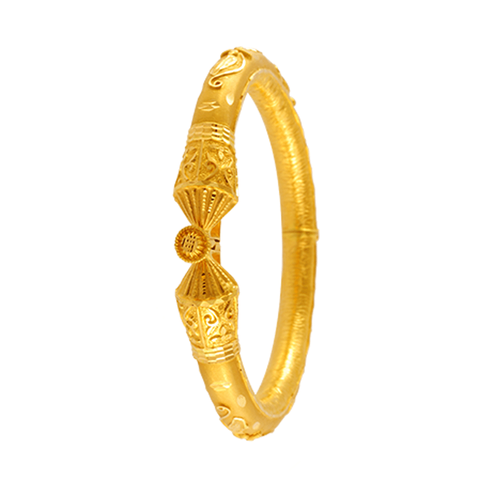 22KT Yellow Gold Bangle for Women