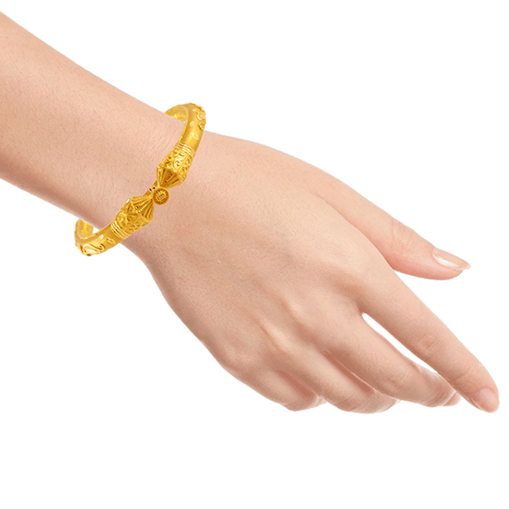 22KT Yellow Gold Bangle for Women