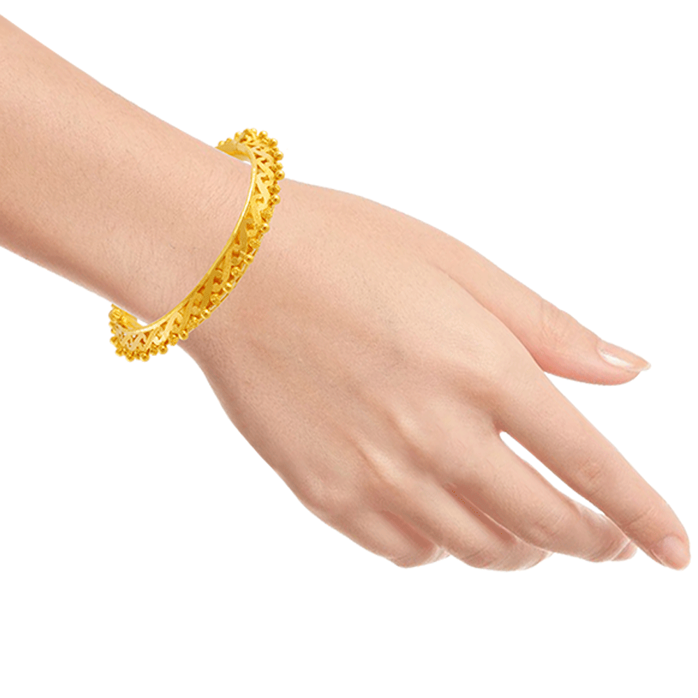 P.C. Chandra Jewellers 22K Yellow Gold Bangle