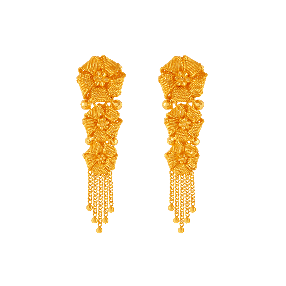 Adorable And Lovely 22k Heavy Pure Gold Earrings Design Collection  Best  Jewellery Collection  YouTube