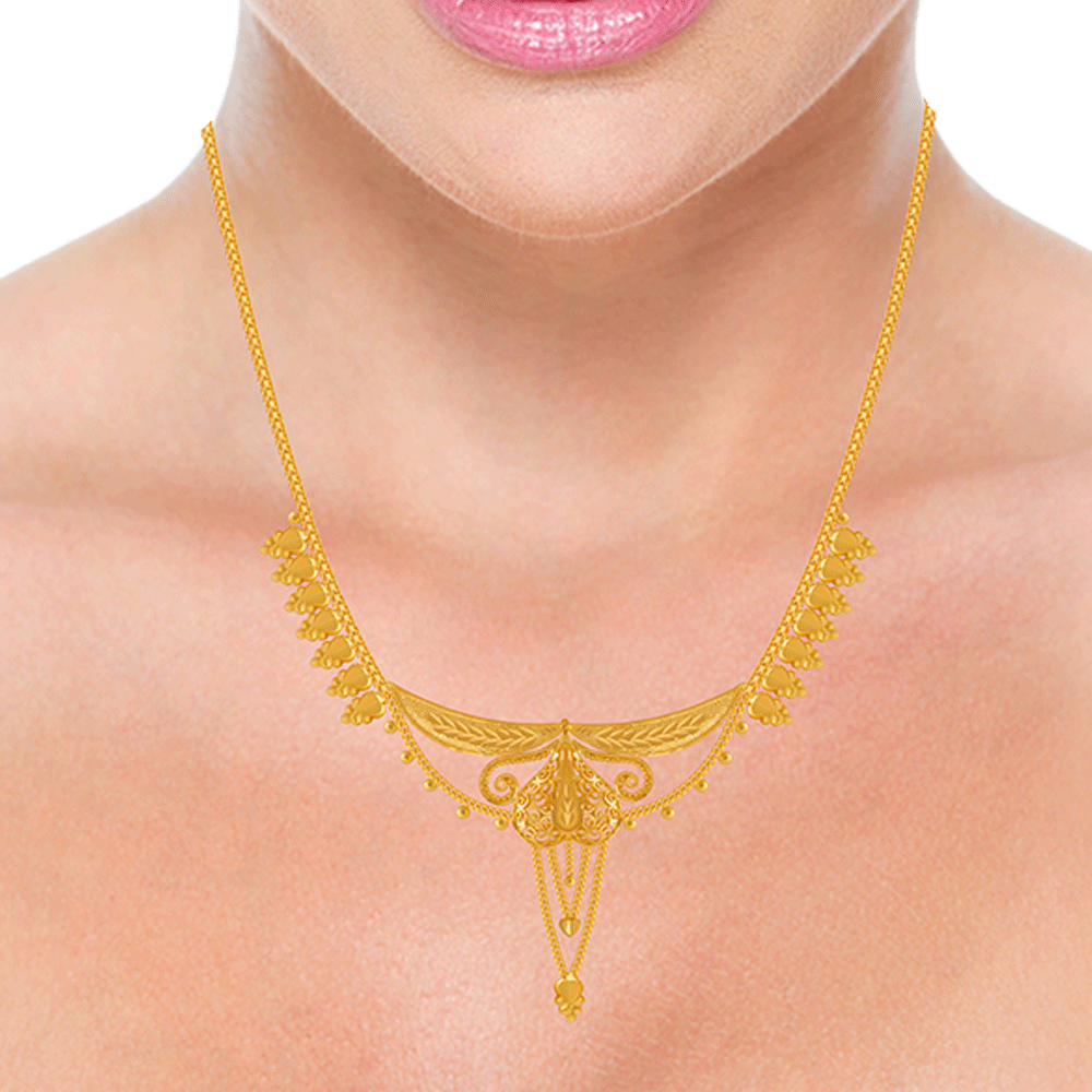 22k Yellow Gold Necklace
