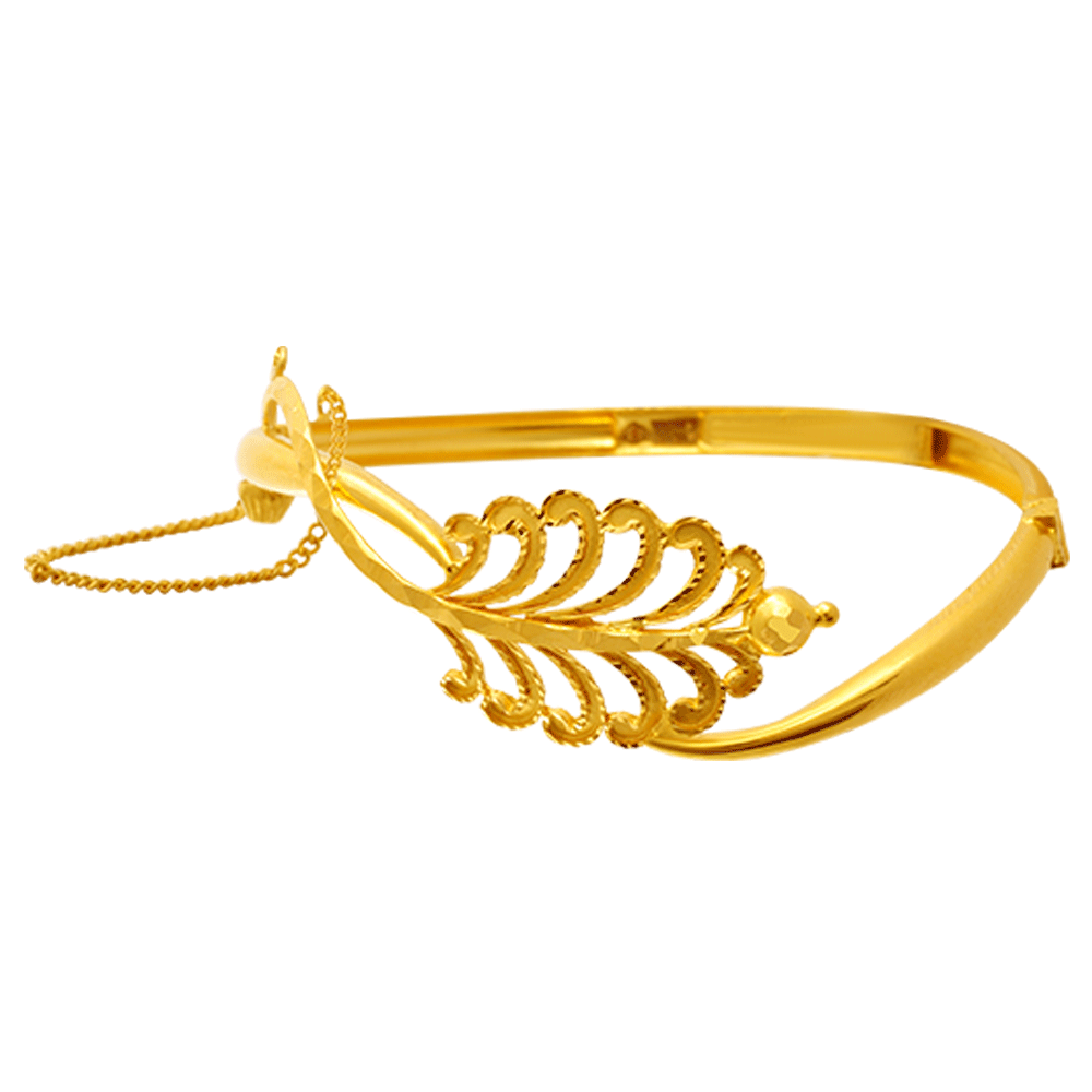 22kt Yellow Gold Bracelet - Pc Chandra Ladies Bracelet Transparent PNG -  1000x1000 - Free Download on NicePNG
