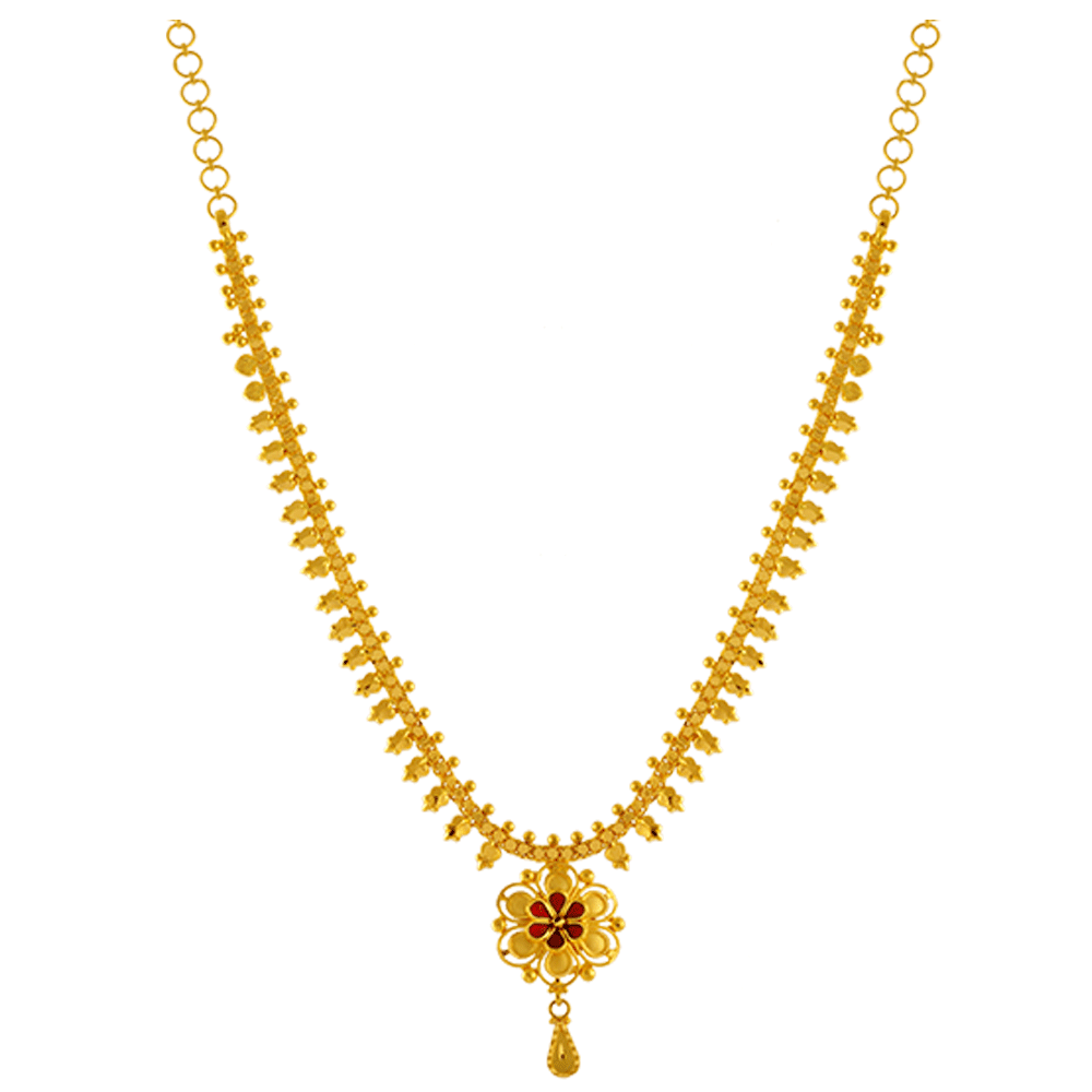 P.C. Chandra Jewellers 22K Yellow Gold Neckless