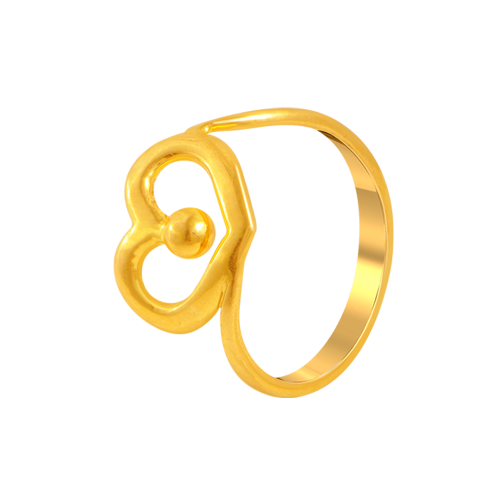 22KT Yellow Gold Ring for Women