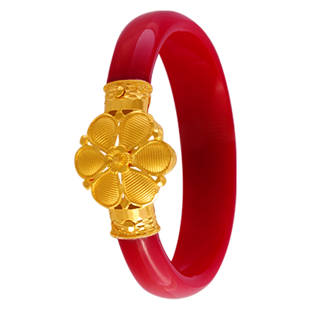 Huge collection gold pola bracelet with price and weight/sankha pola gold  bangles/#jewellery - YouTube