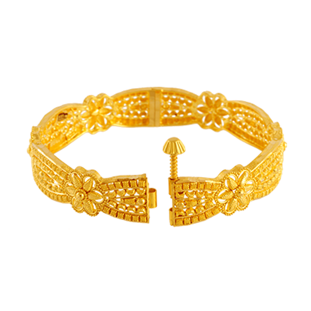 22K 23.12gm Gold Bangles Chur PC Chandra