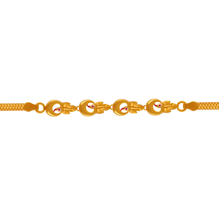 Gold Bracelet Design With Intricate Craftsmanship