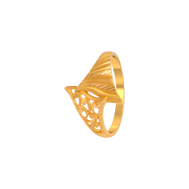 P.C. Chandra Jewellers - Let love blossom this Valentine's Day with  Blossoming Heart finger ring in 22K gold. Get it from http://bit.ly/2FFhU4n  #ValentinesDay #ExclusiveOffers #GoldJewellery #DiamondJewellery  #CCDVoucher #ShopOnline #BuyNow ...