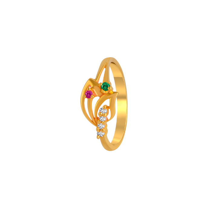 Buy Women's Designer Numeral 8 Gold-Plated Ring By Bindhani
