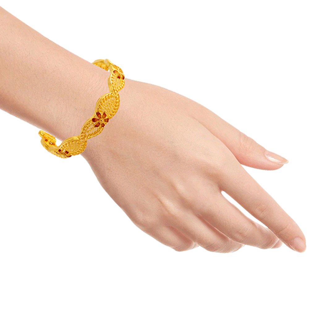 22KT Yellow Gold Bangle for Women