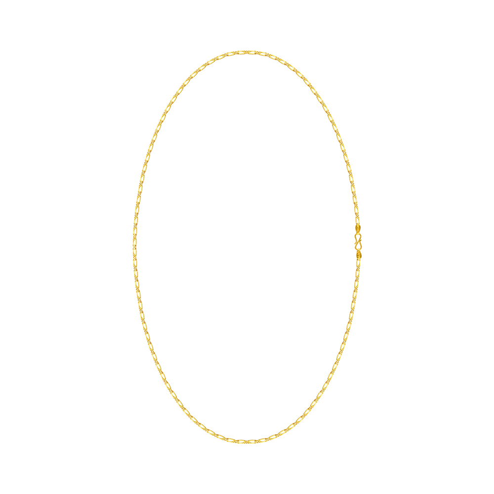 22KT (916) Yellow Gold Chain for Women