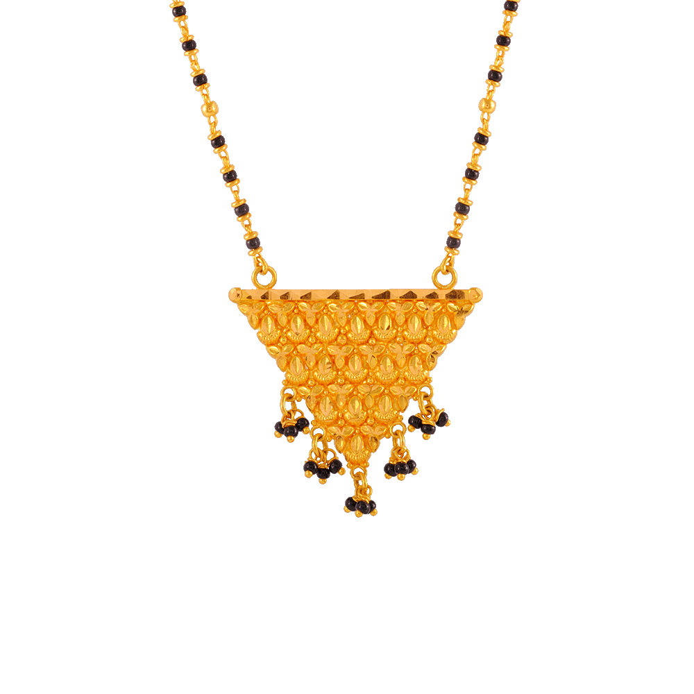 P.C. Chandra Jewellers 22KT Yellow Gold Mangalsutra for Women