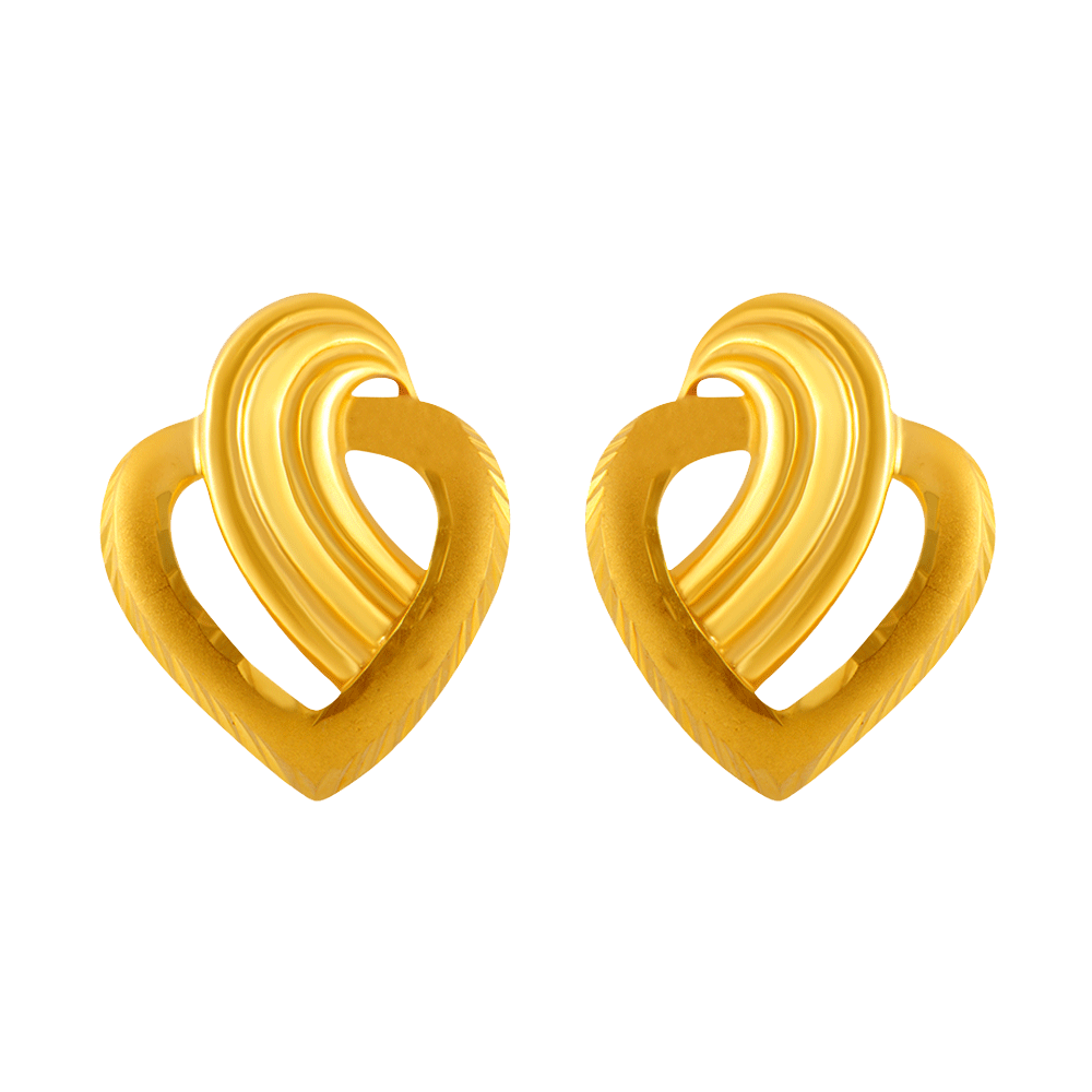 Buy WHP Gold Earrings For Girls & Women, 22KT (916) BIS Hallmark Pure Gold,  Women's Jewellery, Fashion Accessories For Women, Anniversary Gift, Simple  Earrings For Women, GERD22042622 at Amazon.in