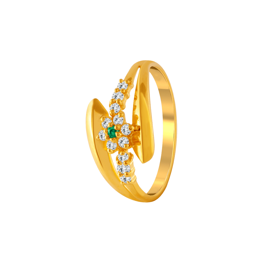 Customise Your Unique Emerald Ring Design with Cubic Zirconia Stones. –  Sneha Rateria Store