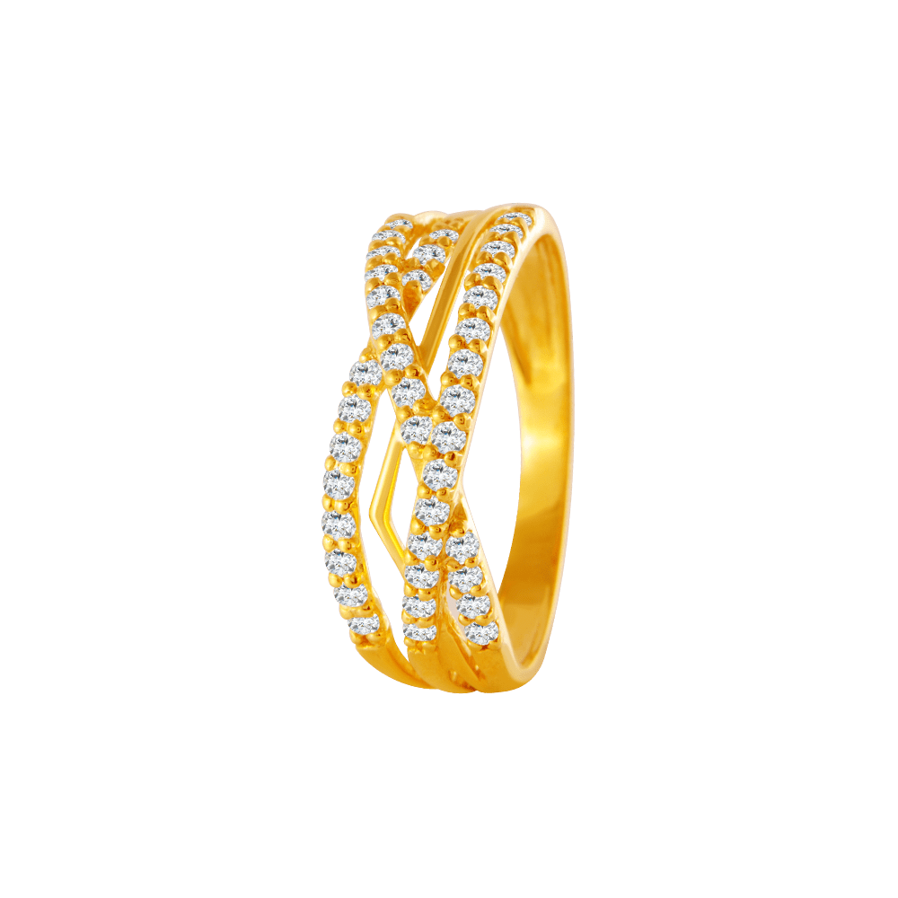 14K Gold Diamond Engagement rings for women | wedding rings | PC Chandra
