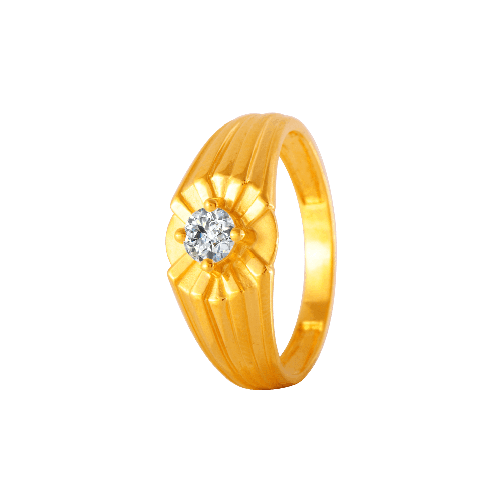 Buy P.C. Chandra Jewellers 14KT Yellow Gold Ring for Women - at Best Price  Best Indian Collection Saree - Gia Designer