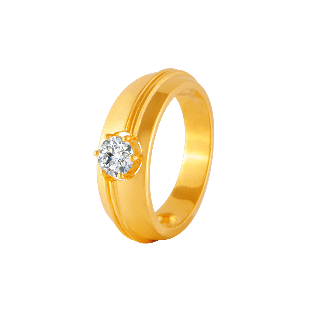 Stylish Look Daily wear Gold Plated Figure Ring for Women
