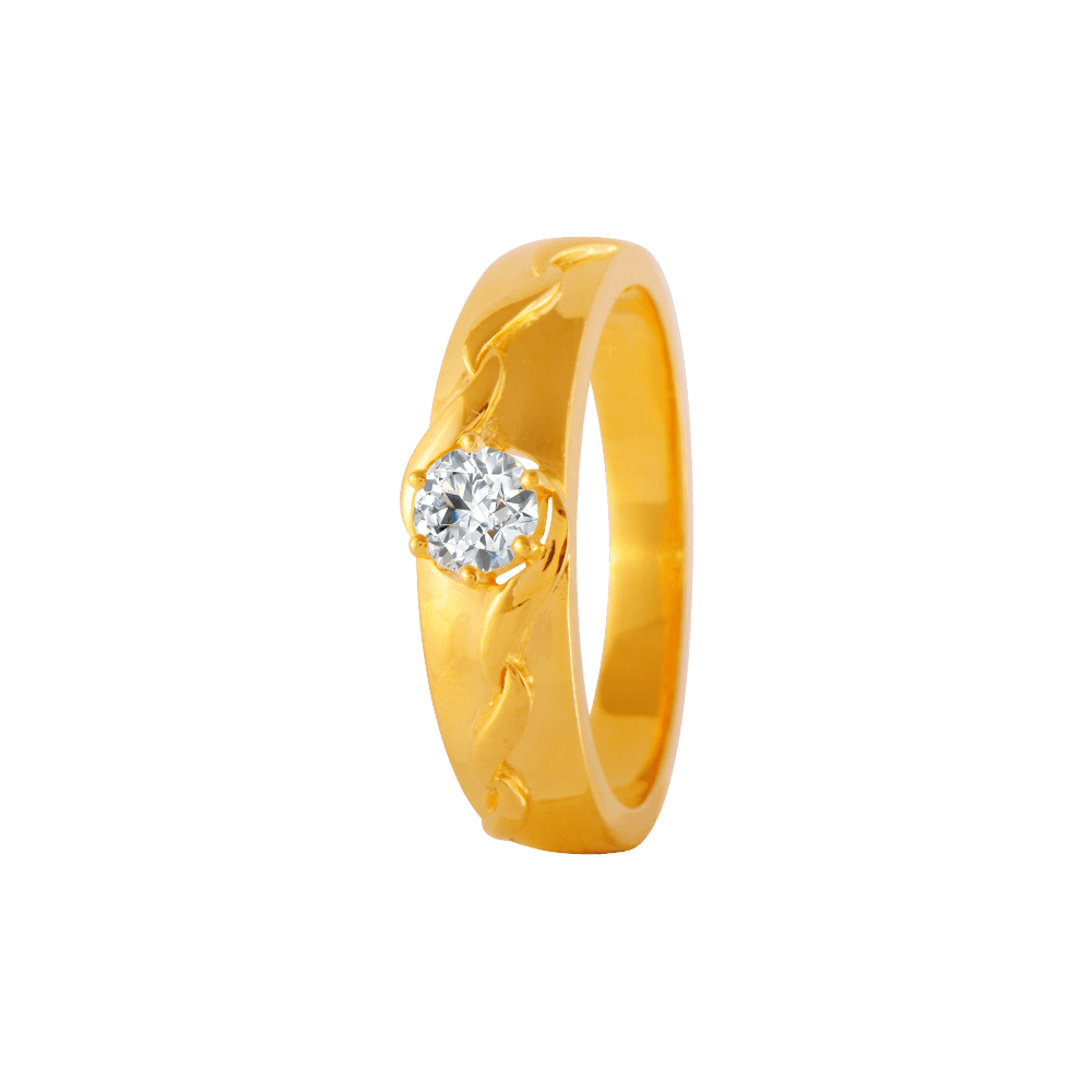 SOLID 10k Yellow Gold Nugget Ring Pinkey / Casual Mens Band Round, Uni – My  Elite Jeweler