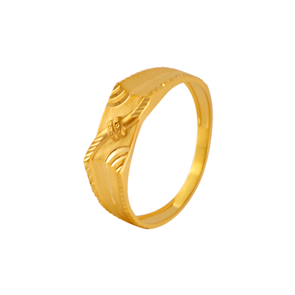 दूल्हे की अंगूठी सिर्फ आधा तोला | Beautiful Gold Groom Ring | Gents Gold  ring | Hallmark 22K HUID - YouTube