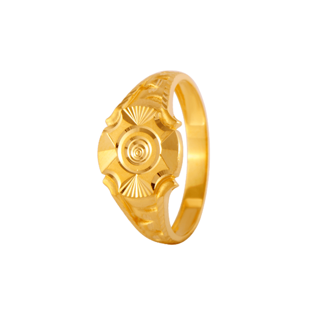 Gold ring for men | Boys Gold Ring - PC Chandra Jewellers