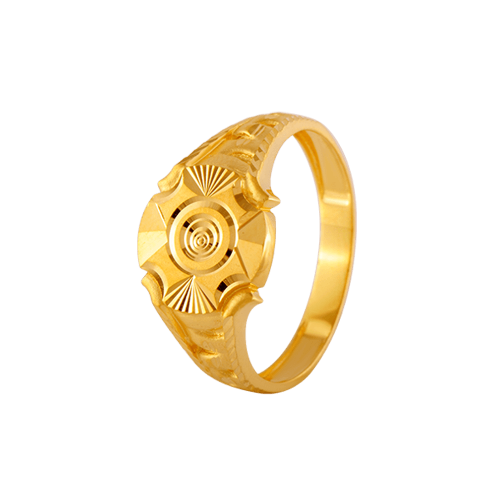 Gold ring for men | Boys Gold Ring - PC Chandra Jewellers