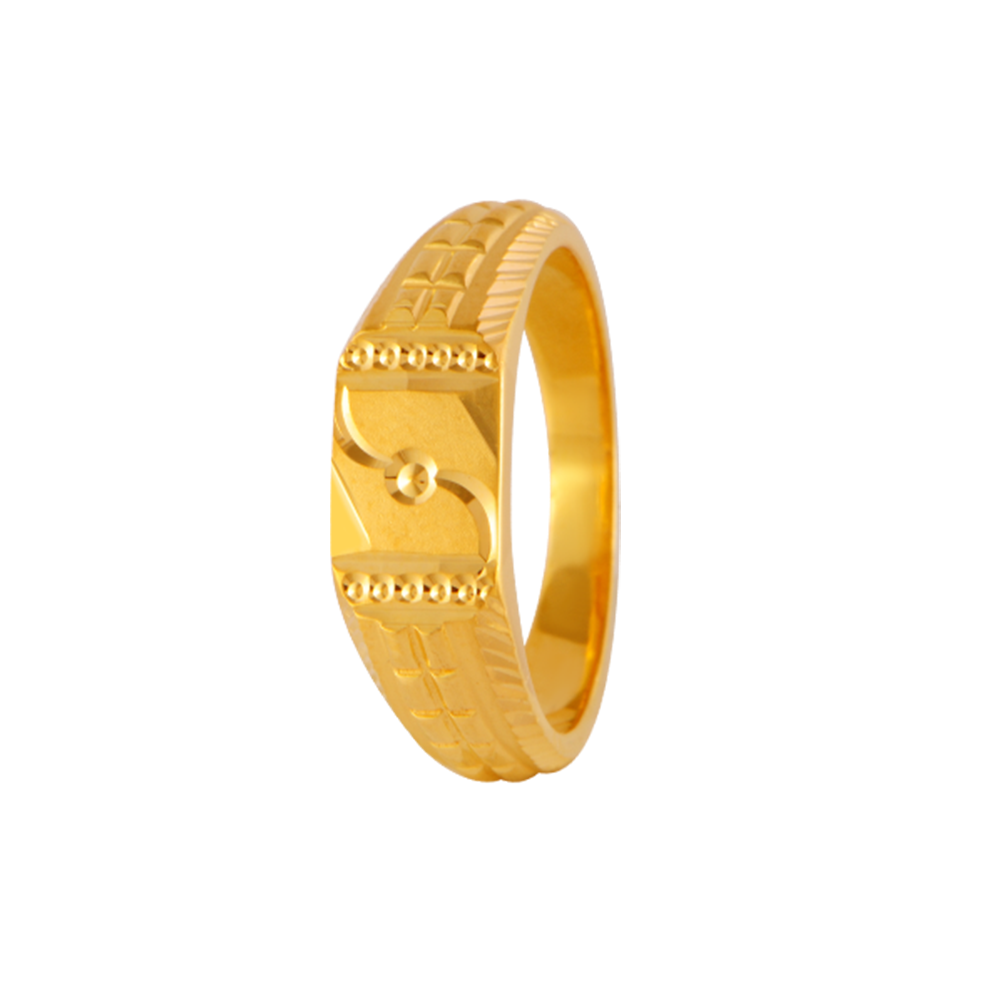 Shop 22K Gents Gold Rings from PC Chandra Jewellers