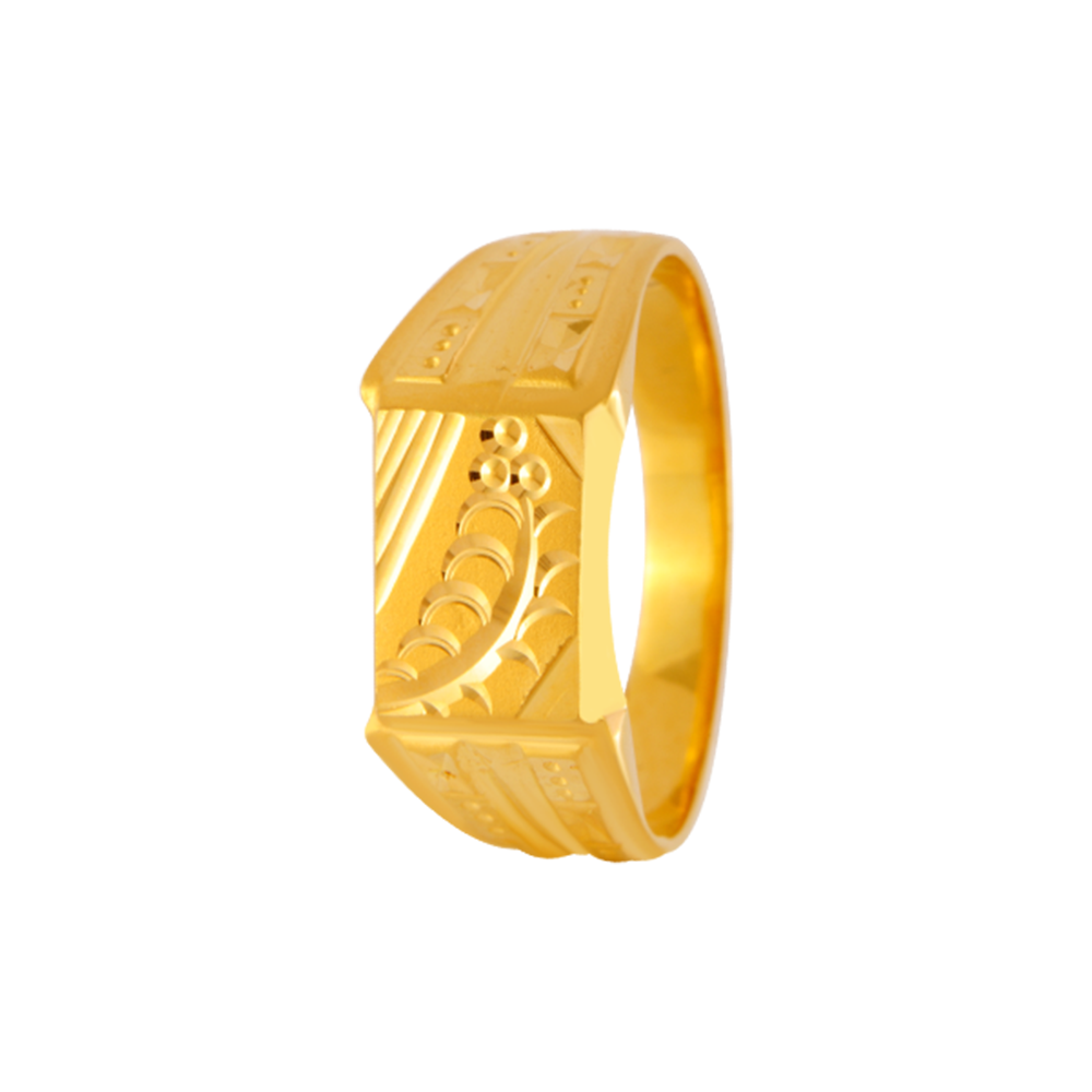 Perseus Solitaire Ring For Men | Radiant Diamond Rings | CaratLane