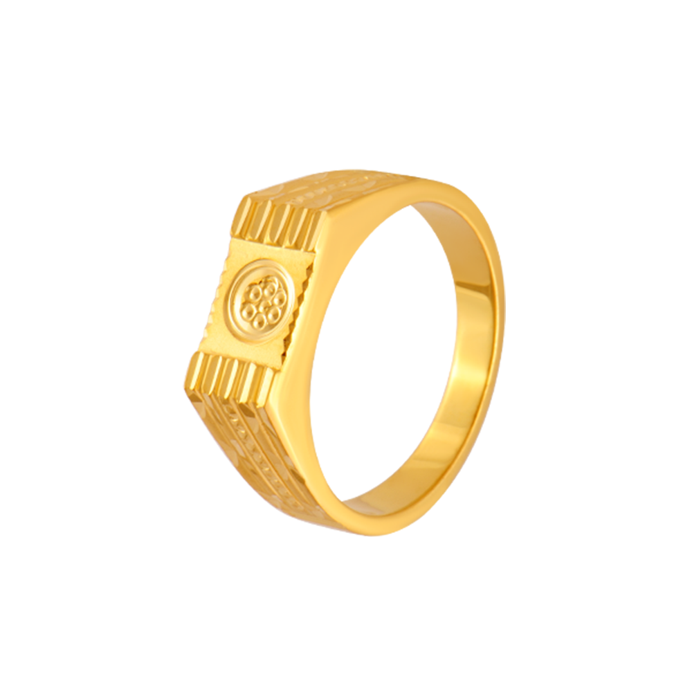 Gajanan Gold Ring Online Jewellery Shopping India | Yellow Gold 14K |  Candere by Kalyan Jewellers