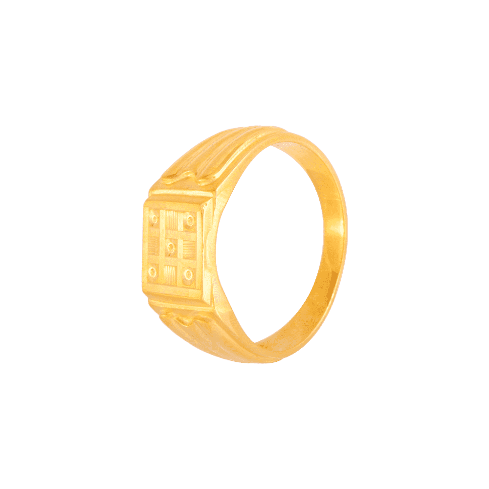 Gold Wedding Rings for Men | PC Chandra Jewellers