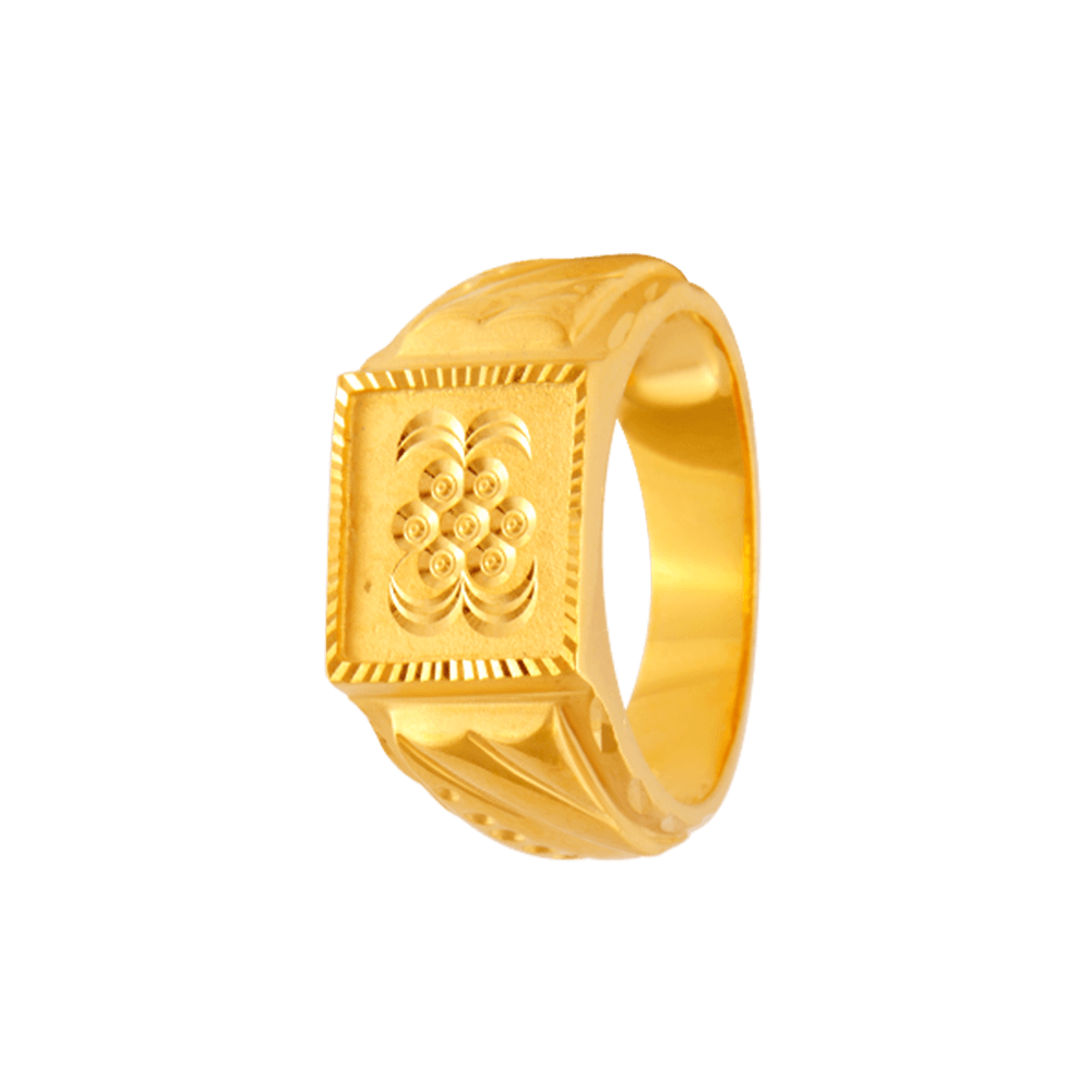 Gold mens ring – Linneys Jewellery
