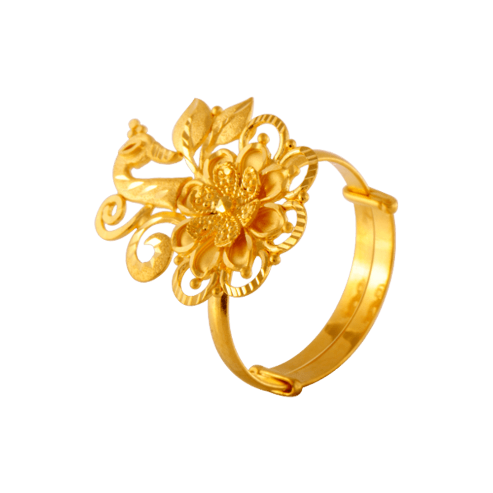Shop Gold Diamond Finger Rings for Men Online| PC Chandra