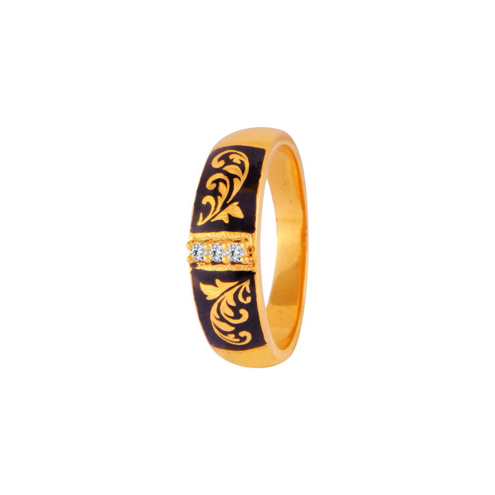 Stay Stylish with Gold Ring for Men | PC Chandra Jewellers