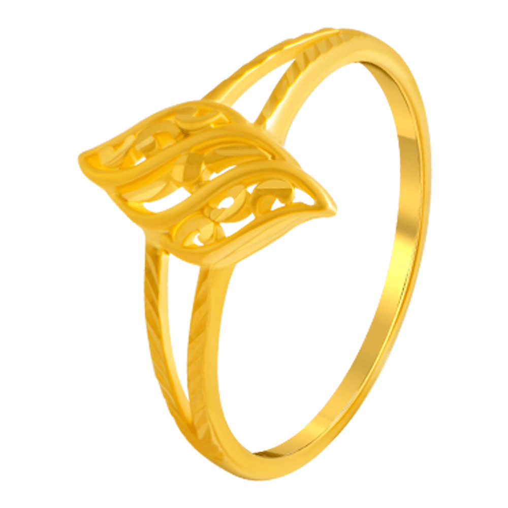 22 Carat Gold Ring Designs - Engagement Ring, HD Png Download - vhv