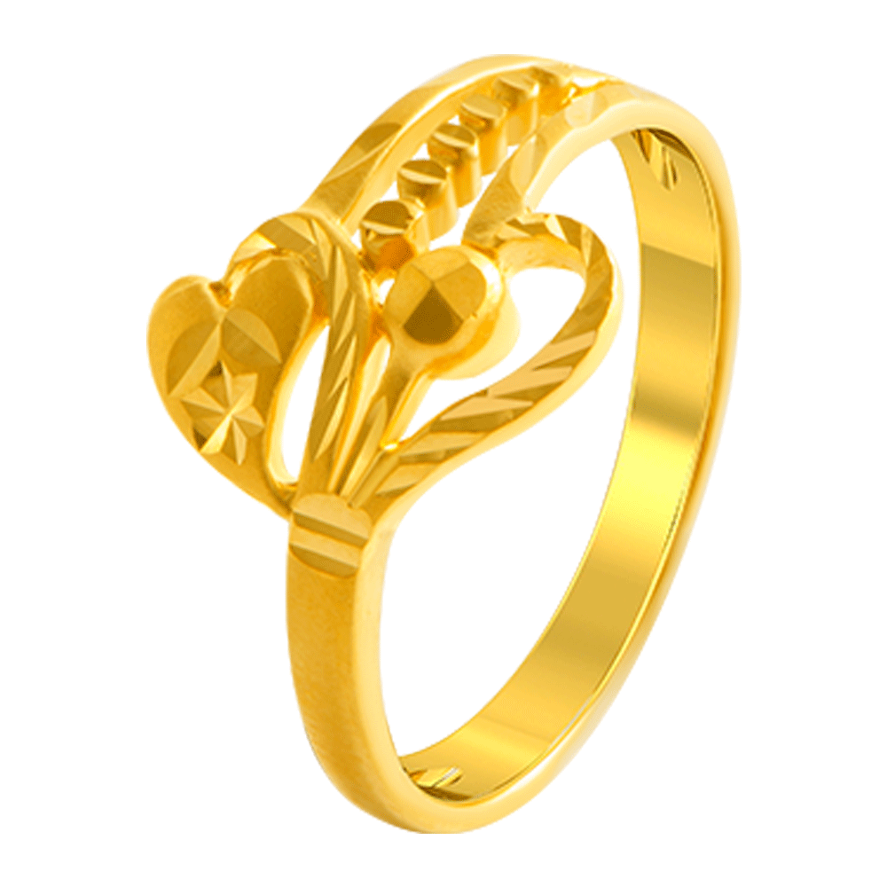 Retailer of New latest design gold ring for men | Jewelxy - 236320